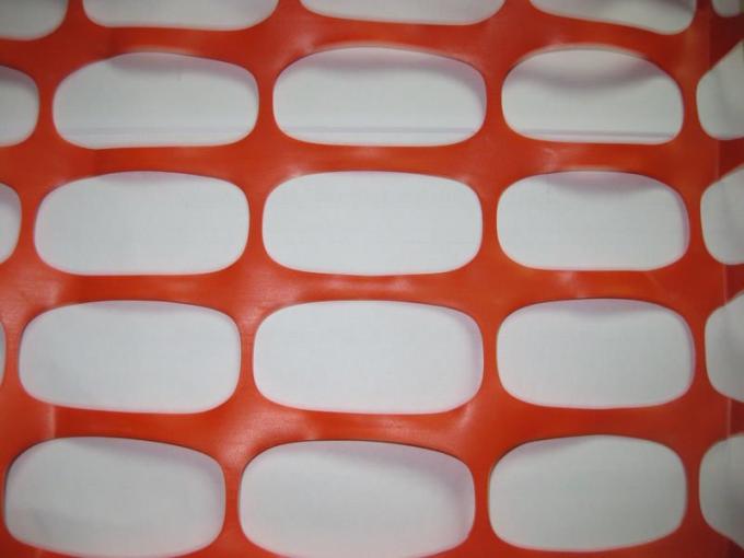 HDPE της Virgin πλαστικό πλέγμα περίφραξης εμποδίων για το εμπόδιο 110*26mm προειδοποίησης κατασκευής