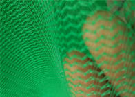 Dark Green Plastic Construction Fence ,Recycled HDPE / PE Building Safety Net