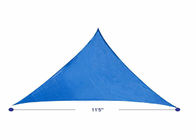 Reinforced Webbing Polyester Sun Shade Sail With Hardware Kit 99% Shade Rate