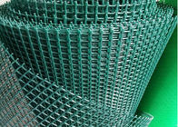 UV αντιμετωπισμένη πράσινη πλαστική αλιεία με δίχτυα κήπων, πλαστικός φράκτης ασφάλειας 280-430 g/m2