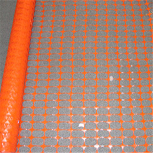 Πράσινος/πορτοκαλής πλαστικός φράκτης ασφάλειας, HDPE της Virgin UV πλαστικός φράκτης χιονιού