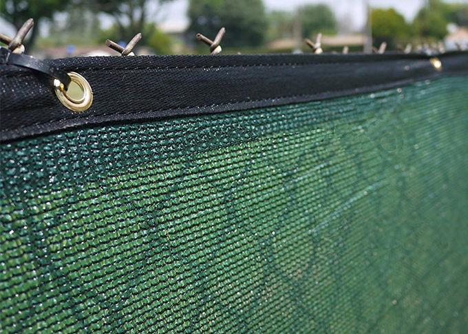Πλαστικό αλεξήνεμων πλέγμα οθόνης ιδιωτικότητας πράσινο για το πράσινο χρώμα δικτύου κηπουρικής
